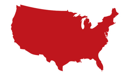 Map of the United States