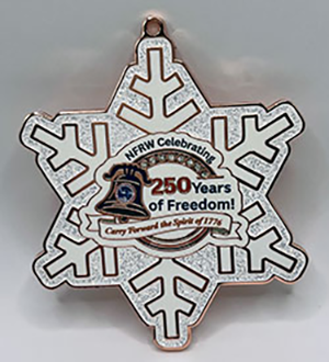 NFRW Celebrating 250 Years of Freedom Ornament