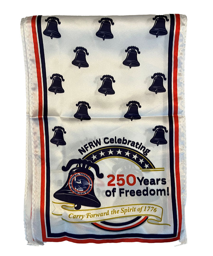 NFRW Celebrating 250 Years of Freedom Scarf