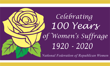 Suffrage 100th Anniversary Logo